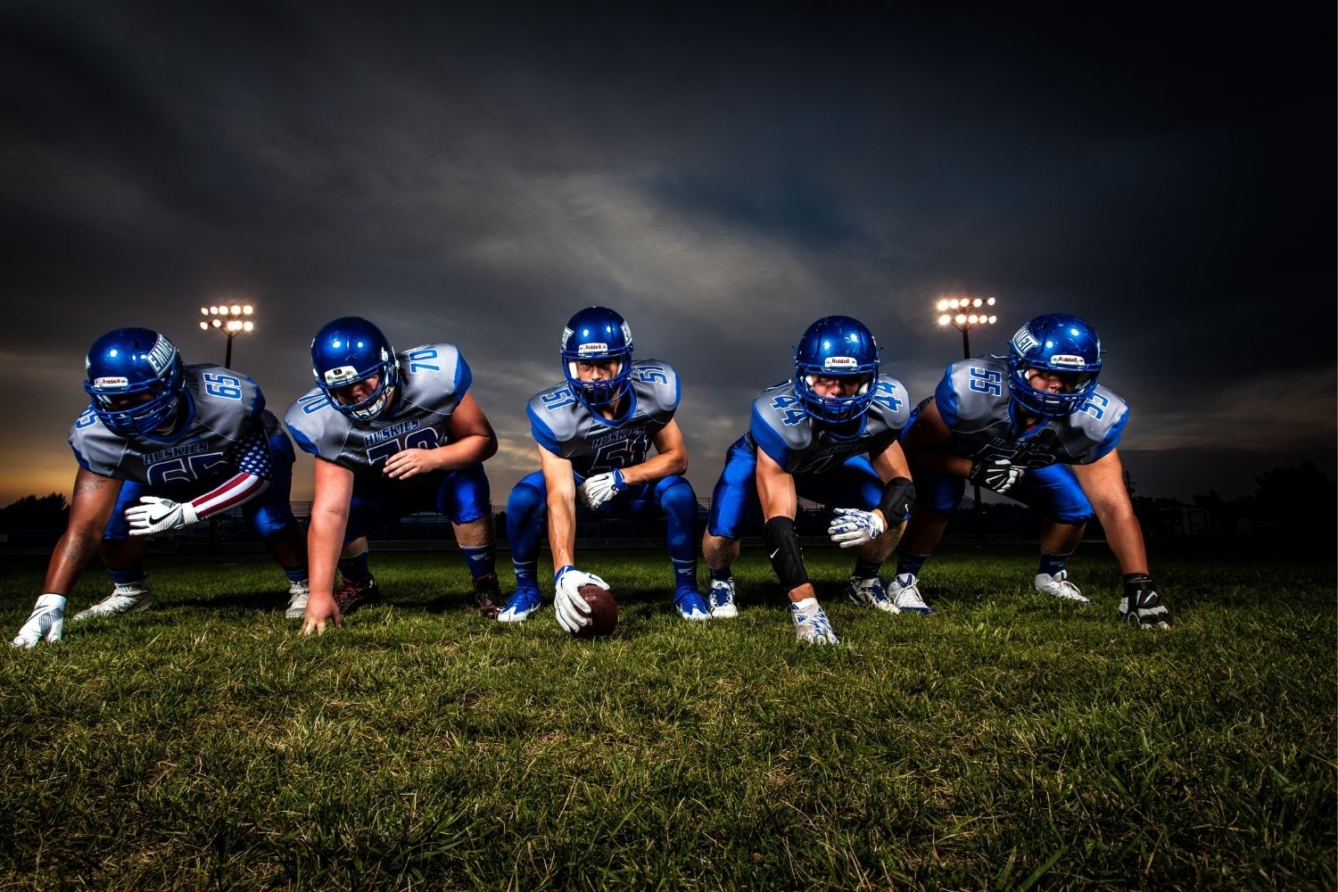 football athletes