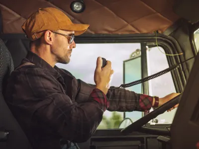 trucker on cb radio