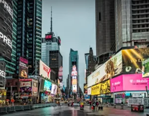 Times Square in New York City