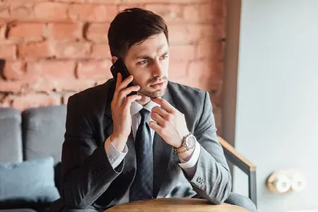 young lawyer speaking with court about post settlement disbursement timing delays